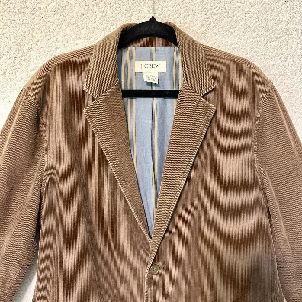J. Crew Corduroy Blazer Brown Men’s Medium Vintage‎